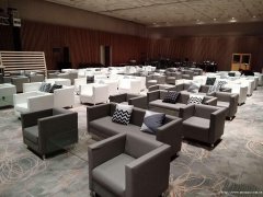 南京会议家具租赁沙发椅租赁双人沙发椅租赁