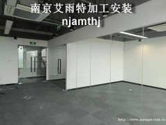 钢化玻璃门加工安装
